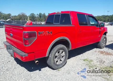 2011 Ford F-150 Fx4 from USA, damaged, VIN 1FTFW1ET3BFB87963